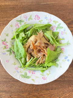 サラダほうれん草の栄養たっぷりサラダ-レシピのメイン写真