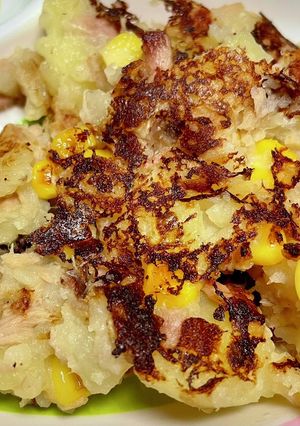 ツナコーンの焼きマッシュポテト-レシピのメイン写真