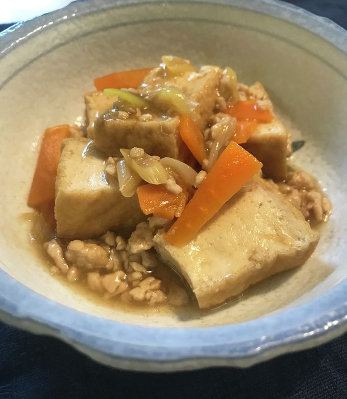 厚揚げの中華煮 by 秦野病院栄養課 【クックパッド】 簡単おいしい