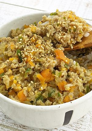 レンジで簡単！野菜そぼろ丼-レシピのメイン写真