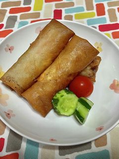 超簡単☆キャベツかにかま春巻き♪♪-レシピのメイン写真