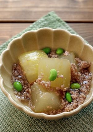 冬瓜そぼろあんかけ-レシピのメイン写真