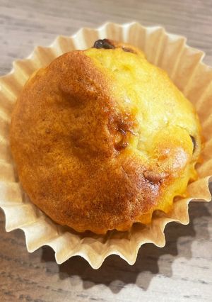 完熟バナナとレーズンのマフィン-レシピのメイン写真