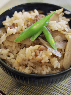 新米の牛ゴボウご飯-レシピのメイン写真