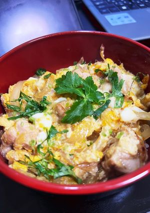 ツユでご飯がベチャベチャにならない親子丼-レシピのメイン写真
