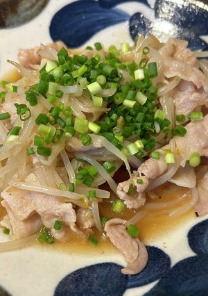 超簡単！茹で豚もやし☆-レシピのメイン写真