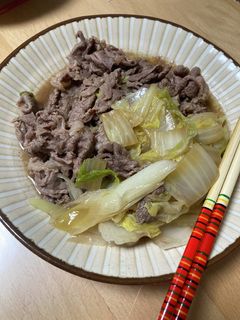牛肉のすき煮、あっさり-レシピのメイン写真