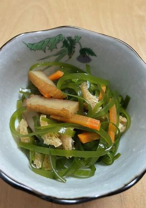 切り昆布の炒め煮-レシピのメイン写真