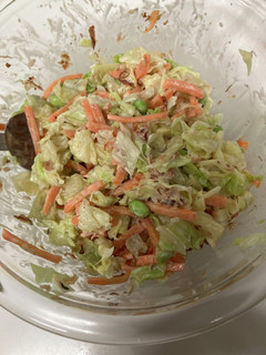キャベツとにんじん・枝豆のおかかマヨ和え-レシピのメイン写真