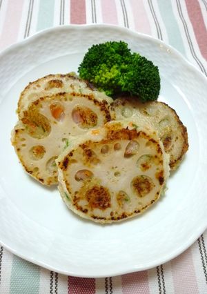 バター風味❤れんこんチーズもち-レシピのメイン写真