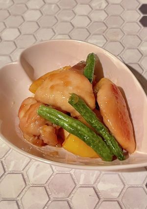 鶏とジャガイモのりんごジャム照り焼き-レシピのメイン写真