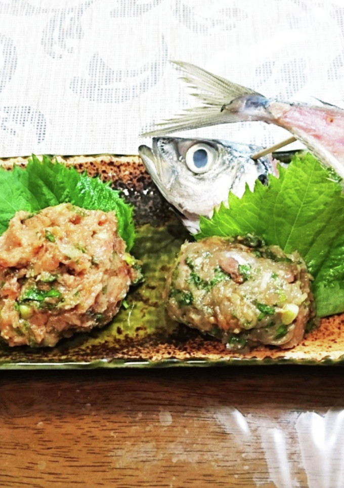 鯵とマグロのなめろう-レシピのメイン写真
