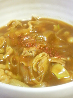 美味しいョ!カレー蕎麦☆-レシピのメイン写真
