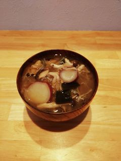 さつまいもの具だくさん味噌汁-レシピのメイン写真