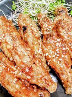 カリッ♪手羽中の甘辛揚げ♡手が止まらない-レシピのメイン写真