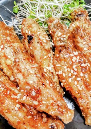 カリッ♪手羽中の甘辛揚げ♡手が止まらない-レシピのメイン写真