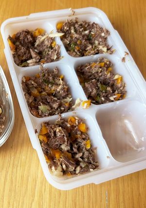 取り分け離乳食◆ぶりそぼろ◆血合いも活用-レシピのメイン写真