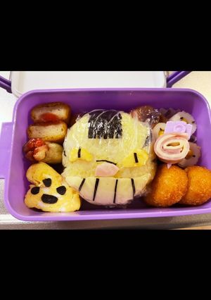 ネコバス、キャラ弁-レシピのメイン写真