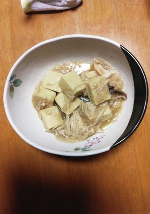 煮物のついでに高野豆腐煮-レシピのメイン写真