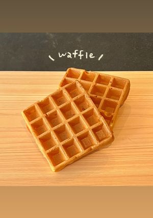 サクサク軽い！メレンゲワッフル-レシピのメイン写真