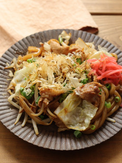 昭和懐かしの焼うどん-レシピのメイン写真