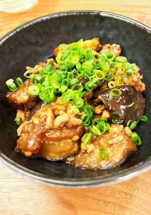 なすとひき肉の甘味噌炒め-レシピのメイン写真
