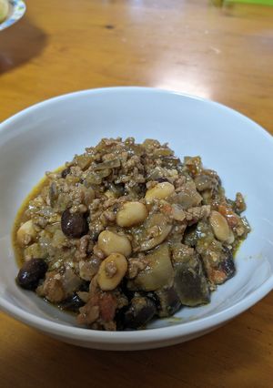 乾燥黒豆と大豆の塩麹チリコンカン-レシピのメイン写真
