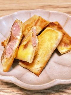 ウィンナーチーズ春巻き-レシピのメイン写真