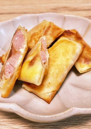 ウィンナーチーズ春巻き-レシピのメイン写真