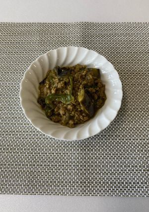 カレー麻婆茄子-レシピのメイン写真