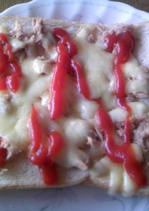 ツナチーズトースト-レシピのメイン写真
