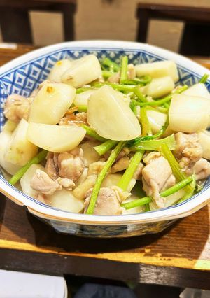 蕪と鶏肉の塩麹ゆず蜂蜜炒め-レシピのメイン写真