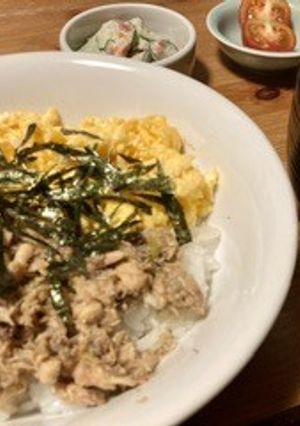 簡単・早い・安い!栄養満点の鯖缶の2色丼-レシピのメイン写真