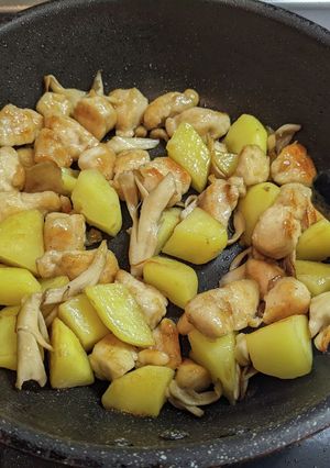 鶏ささみのだしじゃがバター-レシピのメイン写真