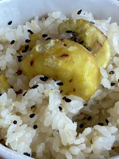 ウチの〜栗ごはん-レシピのメイン写真