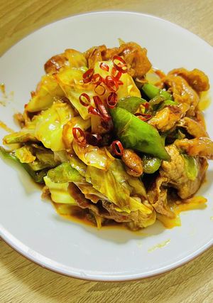 つけてみそかけてみそ★簡単回鍋肉1人前-レシピのメイン写真