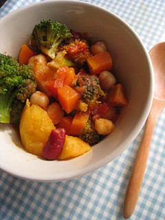 豆水煮でミネストローネ-レシピのメイン写真