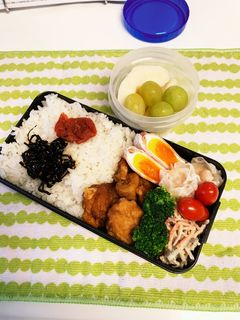 中学生男子 お弁当9/21-レシピのメイン写真