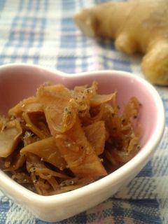 生姜の佃煮-レシピのメイン写真