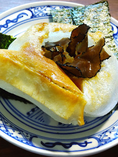 お餅の磯辺焼き トリュフ昆布醬油漬け-レシピのメイン写真