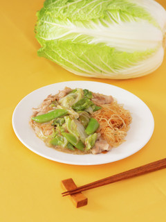 白菜たっぷり♪あんかけ焼ビーフン-レシピのメイン写真