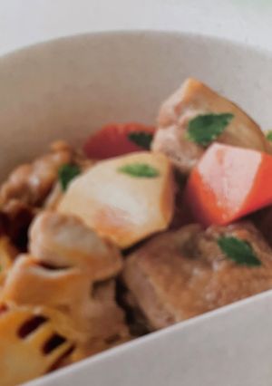 鶏肉とたけのこの煮物-レシピのメイン写真