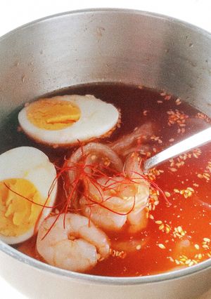 旨辛えびムルフェ麺★正月お節☆おもてなし-レシピのメイン写真