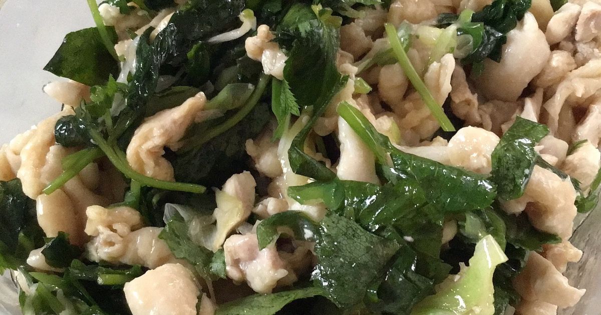 クックパッド レンジで3分鶏皮ポン酢 by 73works 【クックパッド】 簡単おいしい