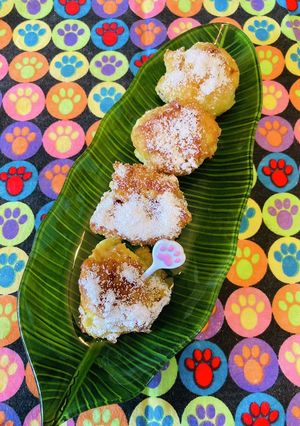 ホットケーキミックス●さつまいもドーナツ-レシピのメイン写真