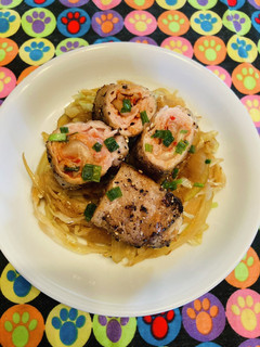 豚肉うすぎりで巻く●いつもと違う豚キムチ-レシピのメイン写真