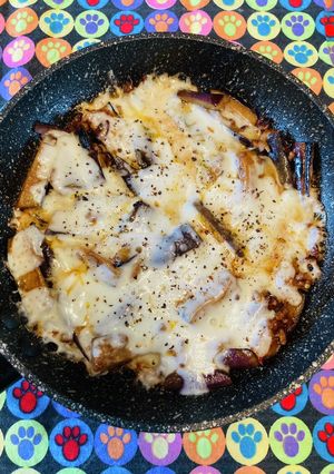豚ひき肉とナスの甘辛マヨのとろーりチーズ-レシピのメイン写真