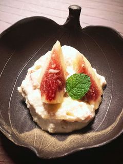 いちじくの白和え 無花果-レシピのメイン写真