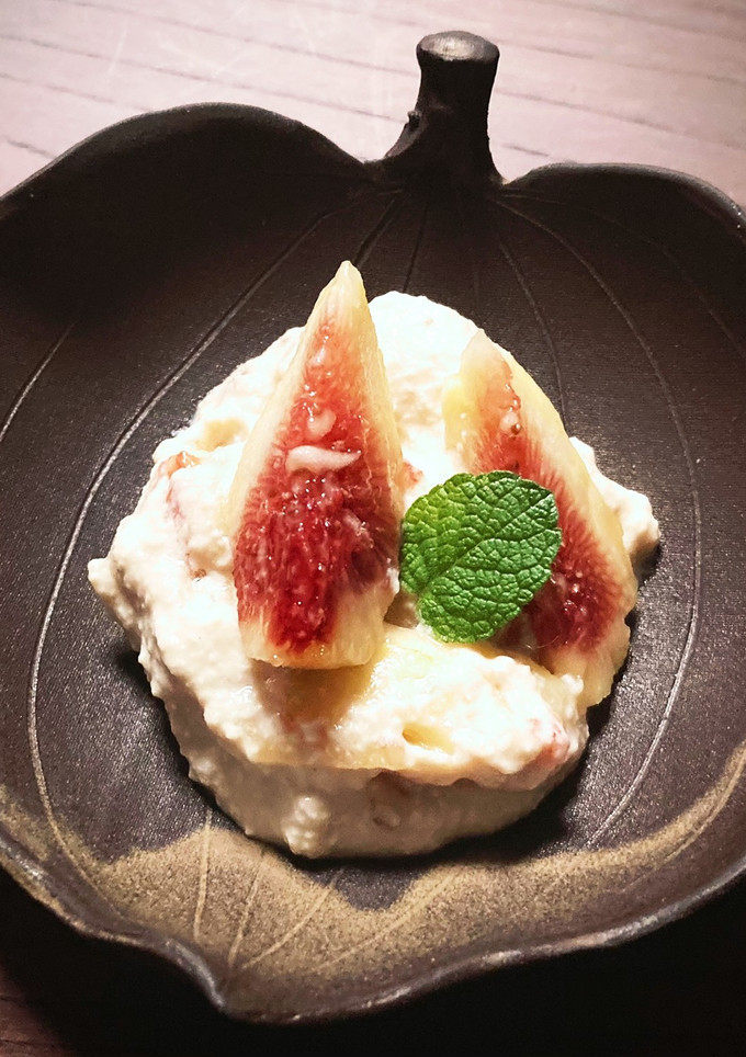 いちじくの白和え 無花果-レシピのメイン写真