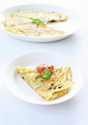 凄く美味しい【バジルとポテトのガレット】-レシピのメイン写真